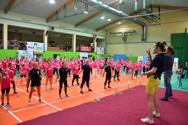 Mistrzynie Sportu w I Liceum Ogólnokształcącym w Żninie poprowadziły zajęcia (15.06.2023).