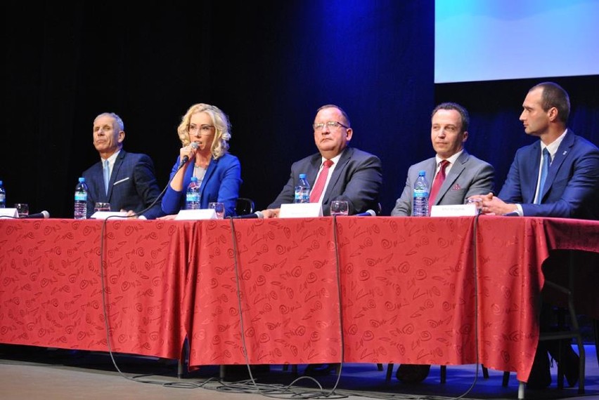 Debata kandydatów na burmistrza Wolsztyna w WDK