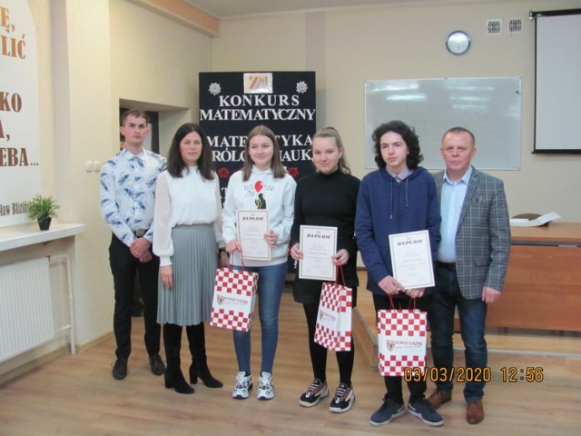 Zespół Szkół nr 1 w Liskowie zorganizował konkurs matematyczny