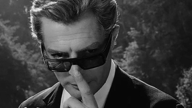 Marcello Mastroianni w filmie Federico Felliniego wcielił się w postać reżysera Guido Anselmiego