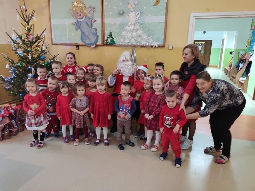 Mikołaj u dzieci w gminie Rzeczenica