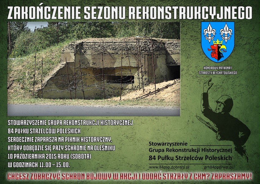Piknik historyczny w Oleśniuku już w sobotę. Zobacz, jak schronu bronili żołnierze i ... postrzelaj