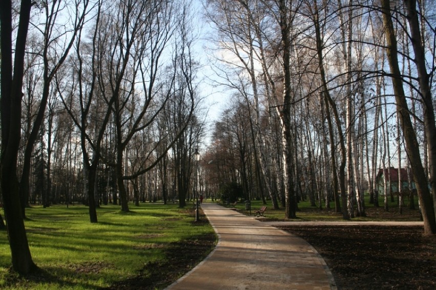 Park Zdrojowy w Goczłkowicach jak nowy