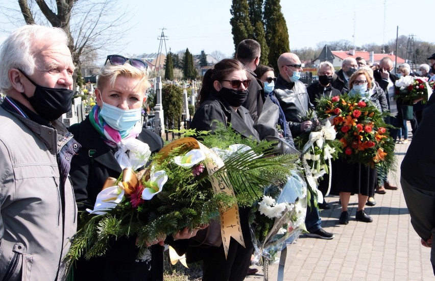 Na cmentarzu parafialnym w Górnej Grupie spoczął Krzysztof...