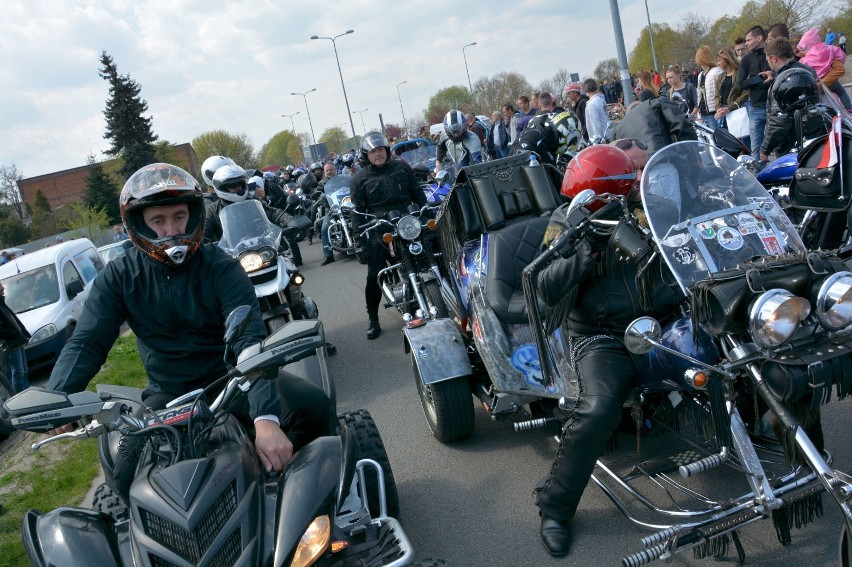 Parada motocykli w Międzychodzie