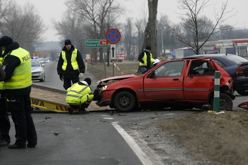 Wypadek w Kawicach, jedna osoba zginęła