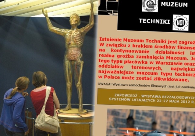 Noc Muzeów 2012 w Warszawie. Ostatnia dla Muzeum Techniki?