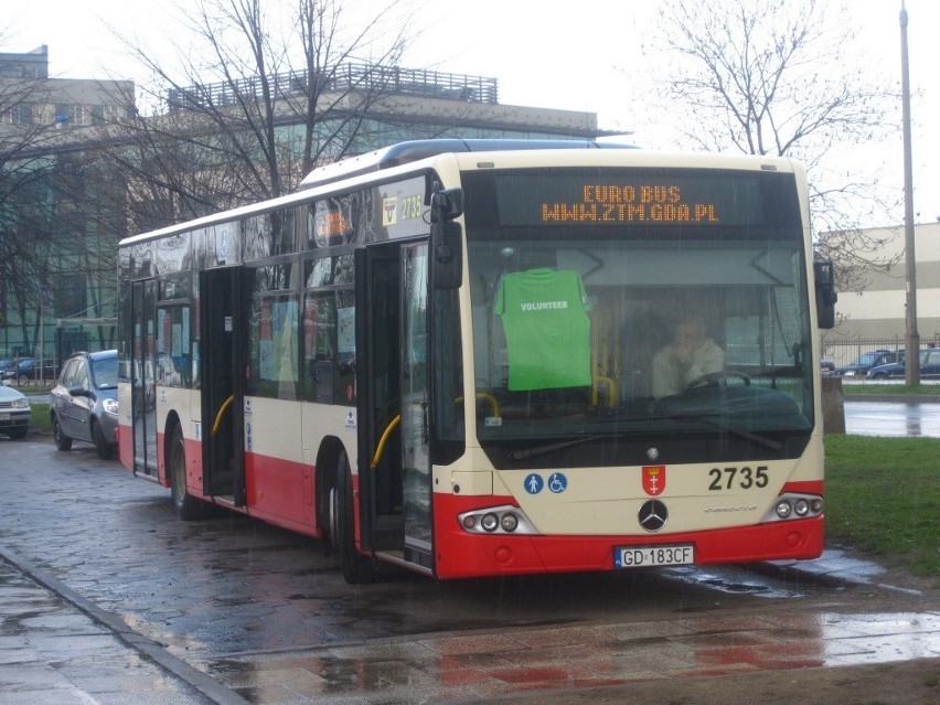 Gdańsk: Eurobus informuje mieszkańców o utrudnieniach w czasie Euro 2012 [ZDJĘCIA]