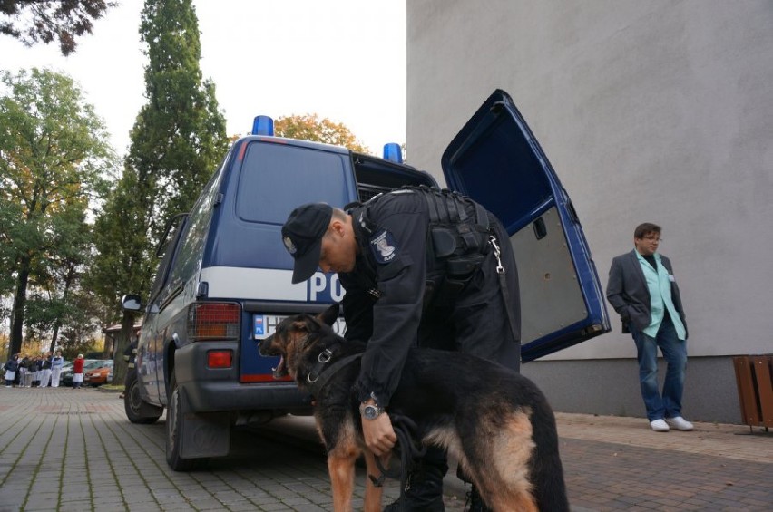 Bomba w szpitalu w Bystrej [ZDJĘCIA Z ĆWICZEŃ]