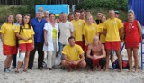 Zawody Ratownicze o Puchar Sekretarza Pomorskiego WOPR Romana Chmielowskiego na plaży w Stegnie