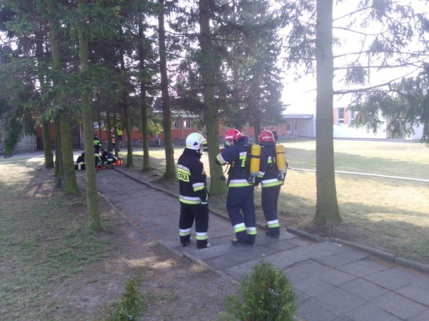 Nowy Dwór Gdański. Ćwiczenia straży pożarnej odbyły się w...