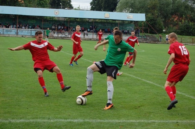 Mecz Żuław Nowy Dwór Gdański z Gryfem Tczew