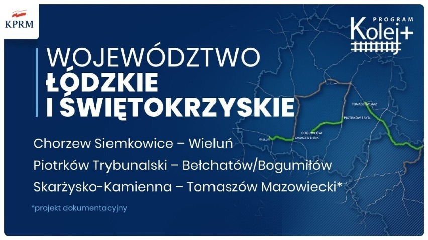 Połączenia kolejowe z Wielunia do Łodzi. Wybrano projektanta nowej linii Wieluń-Chorzew Siemkowice 