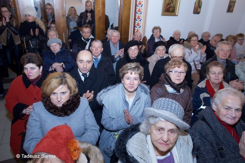 Pełna cerkiew prawosławna w Stargardzie podczas VI Przeglądu Pieśni Liturgicznej i Paraliturgicznej