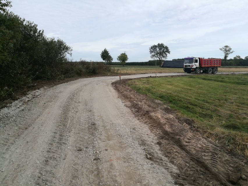 Przebudowa drogi gminnej w Brudzewku zakończona