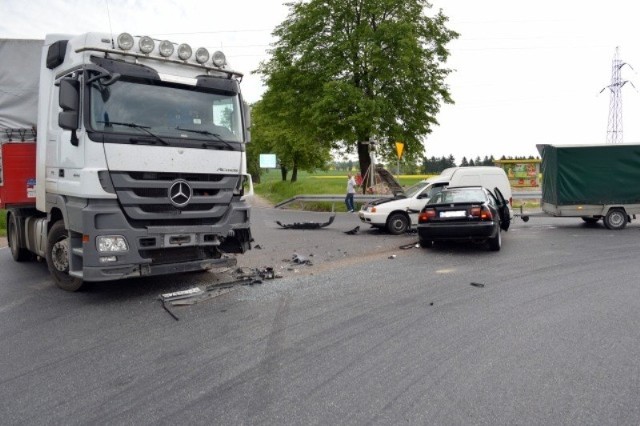 20.05.2013 wypadek na drodze krajowej nr 60 w powiecie płockim