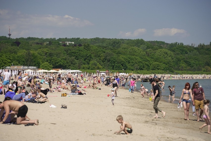 Pogoda w długi czerwcowy weekend dopisała i wiele ludzi...