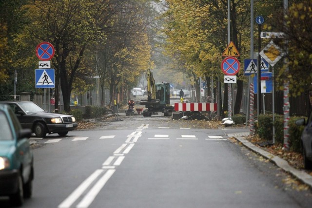 Remont ulicy Rataja w Legnicy, drugi etap