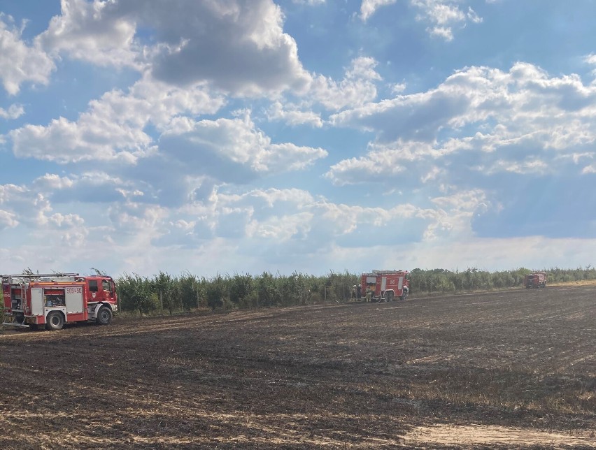 Pierwsze pożary podczas tegorocznych żniw [FOTO]