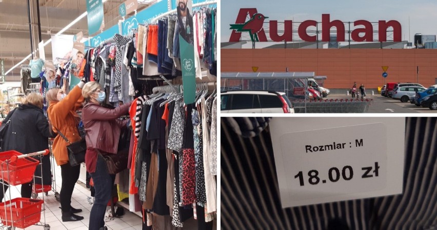 W Auchan kupisz... używaną markową odzież - zobacz CENY! Sprawdź ZDJĘCIA z  katowickiego sklepu | Tychy Nasze Miasto