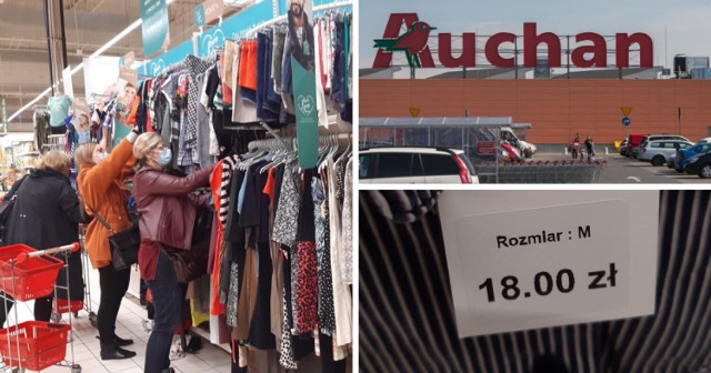 W Auchan kupisz... używaną markową odzież - zobacz CENY! Sprawdź ZDJĘCIA z  katowickiego sklepu | Katowice Nasze Miasto