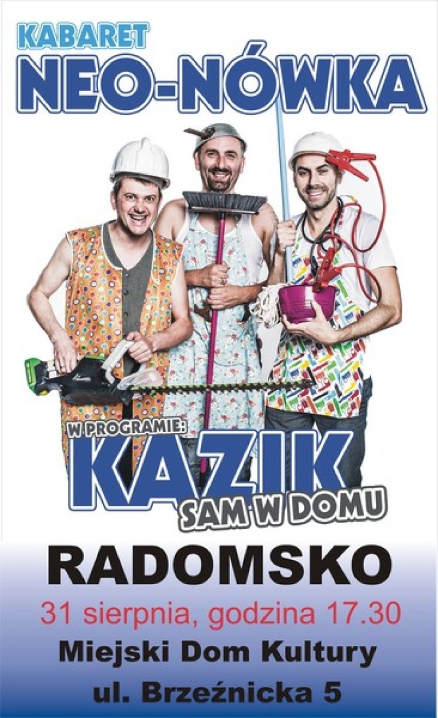 Kabaret Neo-Nówka wystąpi w MDK w Radomsku   