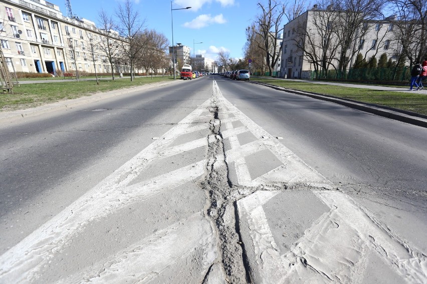 Remont alei Zjednoczenia. Najważniejsza ulica na Bielanach zostanie całkowicie przebudowana [ZDJĘCIA]