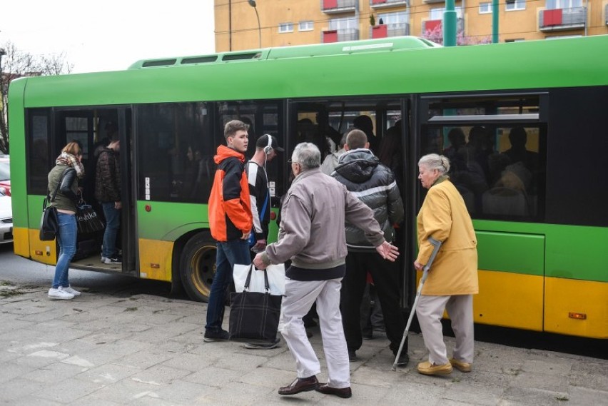 Zapchane autobusy i korki na Grunwaldzkiej