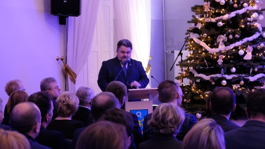 Spotkanie noworoczne burmistrza Pniew Jarosława Przewoźnego