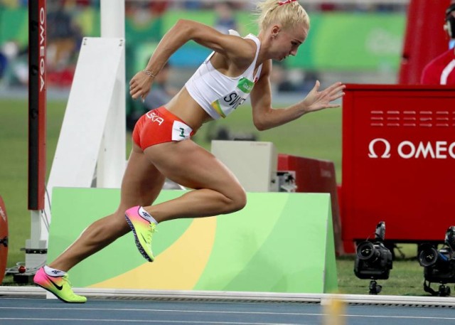 Justyna Święty zajęła szóste miejsce w eliminacyjnym biegu na mistrzostwach świata w Londynie
