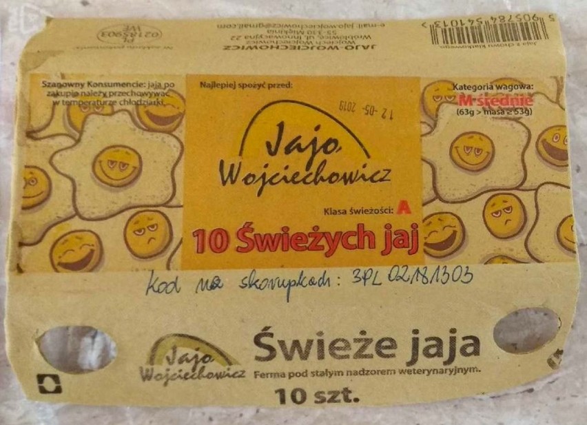Jajka spod Wrocławia z Salmonellą [OSTRZEŻENIE]