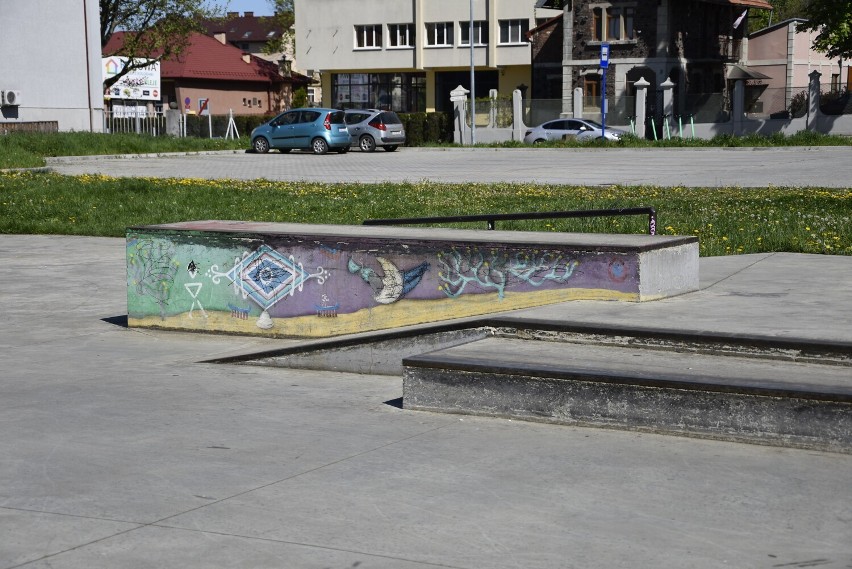 Część skateparku jest obecnie niedostępna