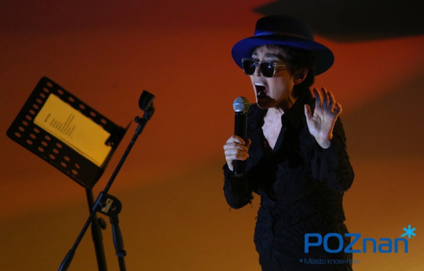 Koncert Yoko Ono w Poznaniu