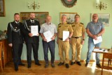 Porozumienie o włączeniu OSP Podolsze (gmina Zator) do Krajowego Systemu Ratowniczo-Gaśniczego. Zdjęcia
