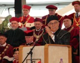 Profesor Sady doktorem honoris causa Uniwersytetu Rolniczego w Nitrze