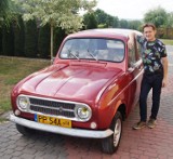 Renault 4 z 1973 roku. Pan Rafał dał mu drugie życie! [ZDJĘCIA]