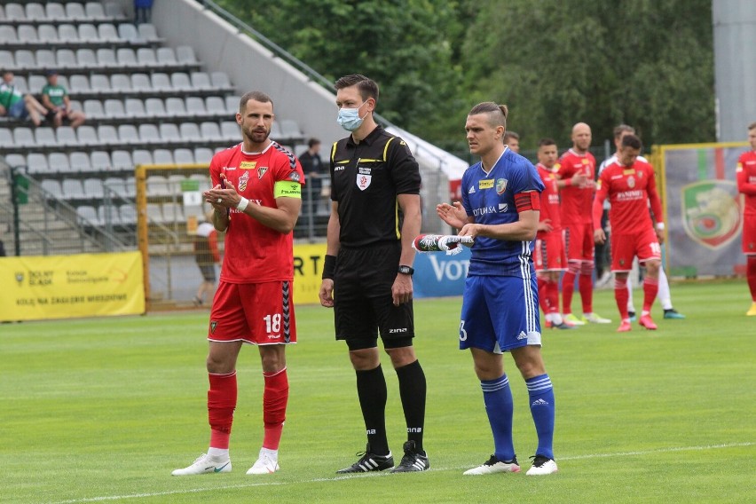 Miedź Legnica zremisowała z Zagłębiem Sosnowiec, zobaczcie zdjęcia