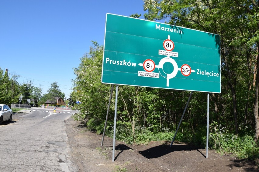 Otwarcie drogi Marzenin - Pruszków