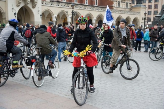 Masa Krytyczna wystartuje 25 kwietnia o godz. 18 z Rynku Głównego