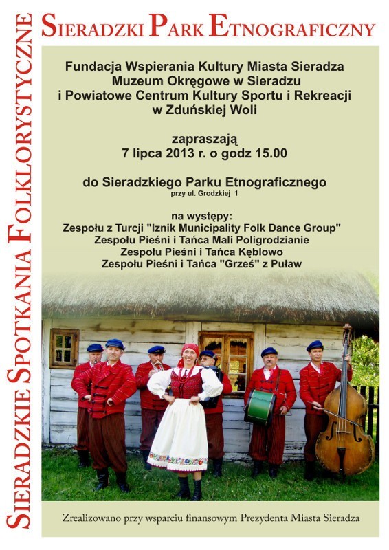 Spotkania folklorystyczne w Sieradzu