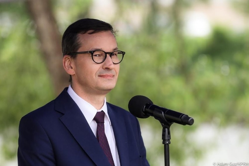 Premier Mateusz Morawiecki w Sanoku: 50 mln zł na budowę nowego mostu 