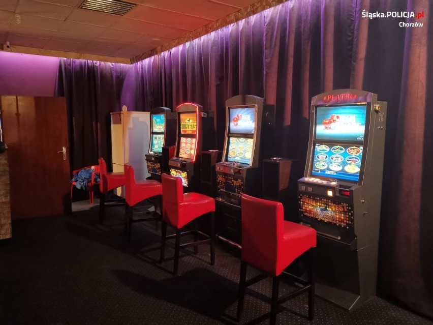 Przejęcie nielegalnych automatów do gier hazardowych