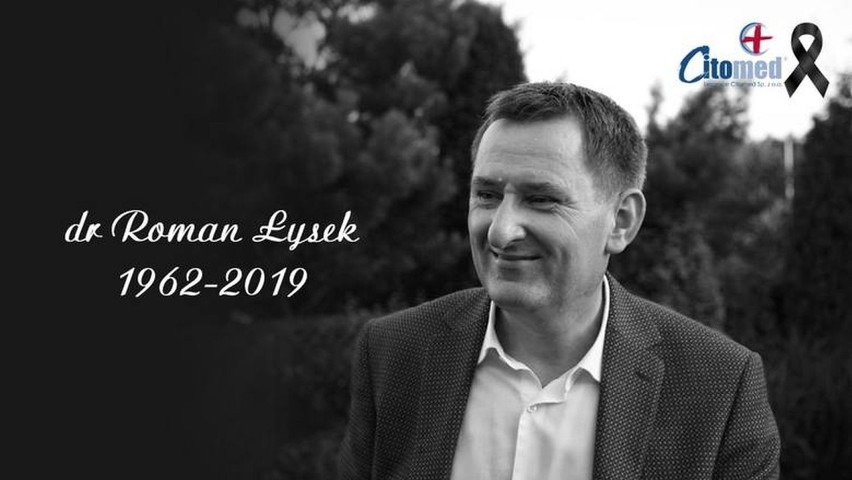 Dr Roman Łysek, znany toruński kardiolog, zmarł 14 listopada...