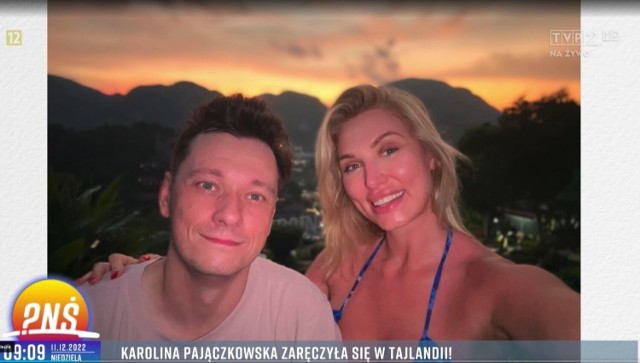 Zobaczcie, jak pięknie wyglądały zaręczyny Karoliny Pajączkowskiej i Marcina Nowaka z TVP >>>>>
