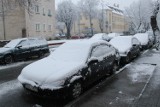 Pierwszy śnieg w Głogowie (Zdjęcia)