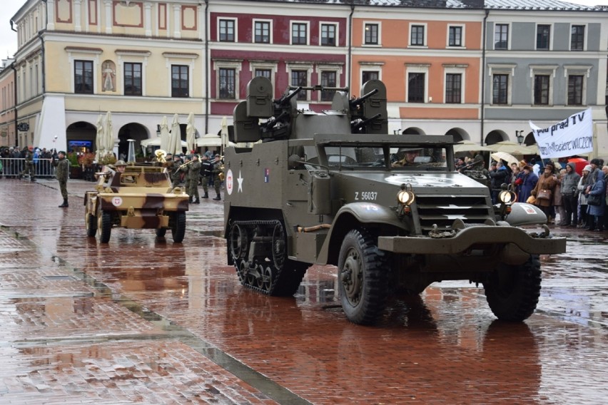 Zamość: Przysięga żołnierzy WOT z udziałem ministra...