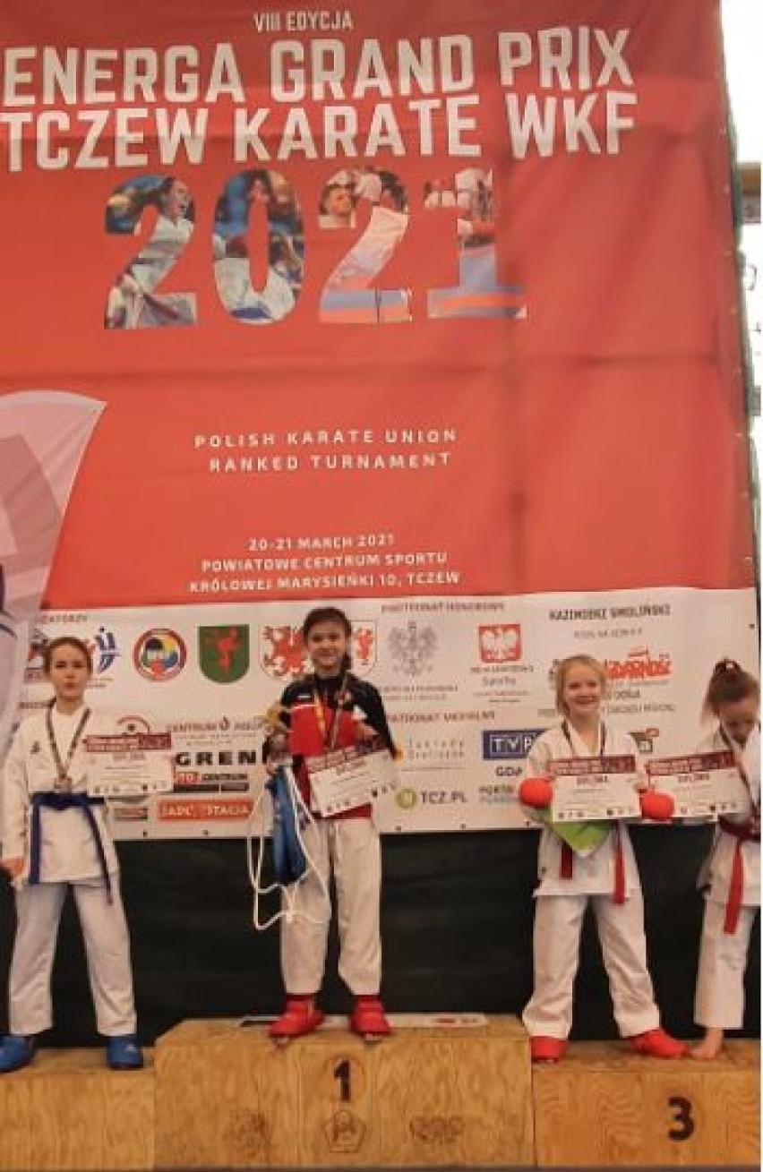 Zawodnicy Pleszewskiego Klubu Karate siedem razy stawali na podium zawodów w Tczewie