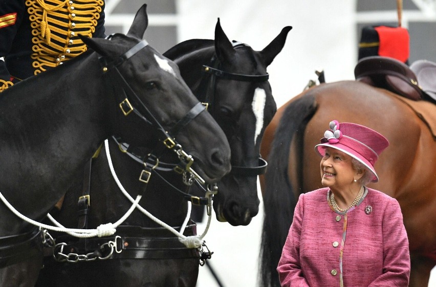Królowa podczas jubileuszu 70-lecia panowania