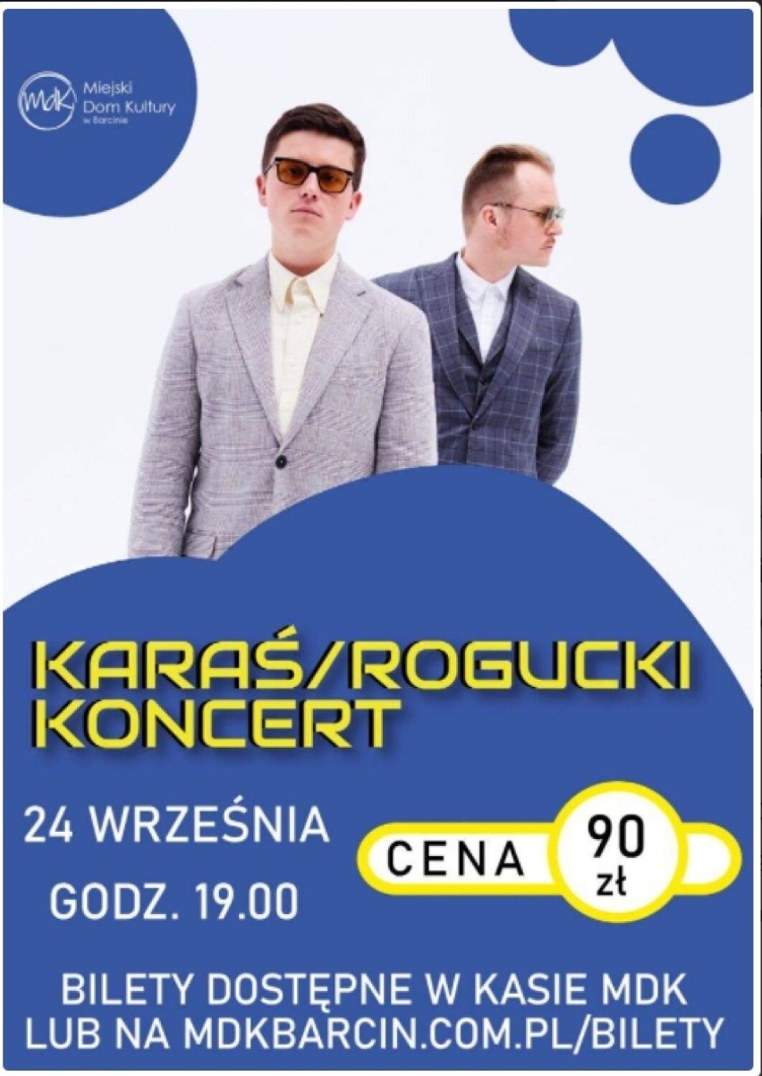 Koncert duetu Karaś/Rogucki.