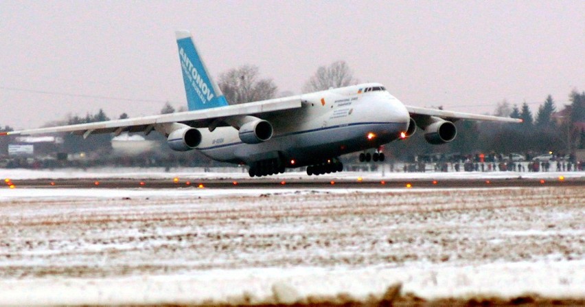 Rusłan wylądował na Lotnisku Lublin (ZDJĘCIA)